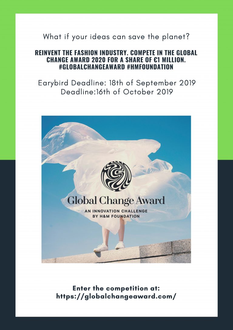 H&M Foundation’s Global Change Award 2020 – Fakultas Teknik Universitas